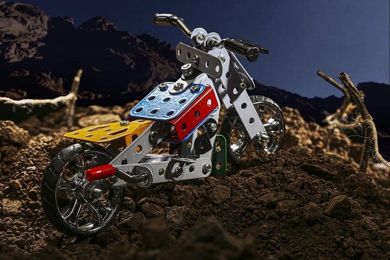 ZEPHYR Mechanix Motorbikes STEM Toy Building Set for Creative Kids - Image 2